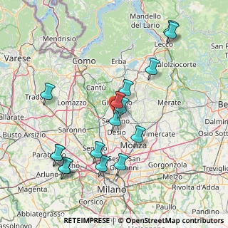 Mappa Via Udine, 20833 Giussano MB, Italia (16.57938)