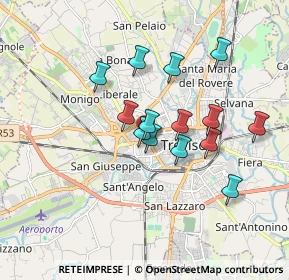 Mappa Viale Monte Grappa, 31021 Treviso TV, Italia (1.44429)