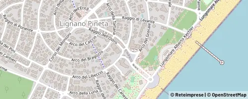 Mappa Lignano Sabbiadoro