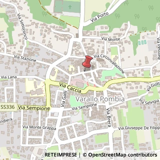 Mappa Via Roma, 15, 28040 Varallo Pombia, Novara (Piemonte)