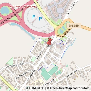 Mappa Via Calnova, 61, 30020 Noventa di Piave, Venezia (Veneto)