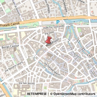 Mappa Via Antonio Canova, 10, 31100 Treviso, Treviso (Veneto)