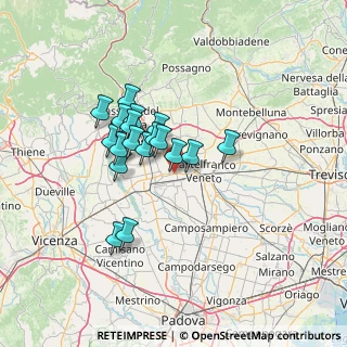 Mappa SP 28, 35018 San Martino di Lupari PD, Italia (10.57167)