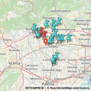 Mappa SP 28, 35018 San Martino di Lupari PD, Italia (10.582)