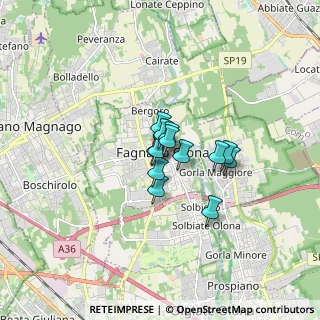 Mappa Via Magenta, 21054 Fagnano Olona VA, Italia (0.87154)