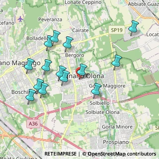 Mappa Via Magenta, 21054 Fagnano Olona VA, Italia (1.99714)