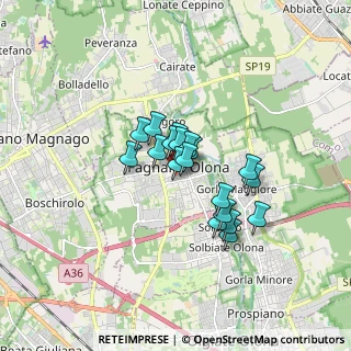 Mappa Via Magenta, 21054 Fagnano Olona VA, Italia (1.10947)