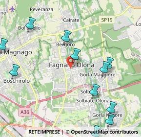 Mappa Via Magenta, 21054 Fagnano Olona VA, Italia (2.63818)
