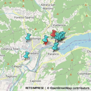 Mappa Via Rinaldo Colombo, 24067 Sarnico BG, Italia (1.22727)