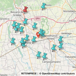 Mappa SR53, 35018 San Martino di Lupari PD, Italia (8.445)
