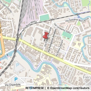 Mappa Via Paolo Veronese, 11, 31100 Treviso, Treviso (Veneto)