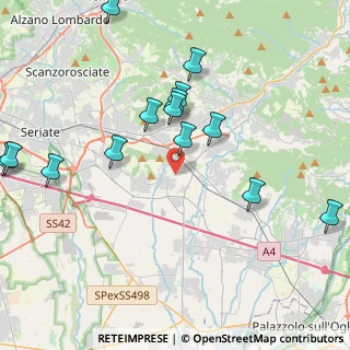 Mappa Via degli Scurizzi, 24060 Costa di Mezzate BG, Italia (4.9)