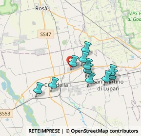 Mappa Viale dell'Artigianato, 35013 Cittadella PD, Italia (2.87455)