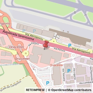 Mappa Centro Commerciale Oriocenter, 24050 Orio al Serio, Bergamo (Lombardia)
