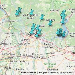 Mappa Via Maestri del Lavoro, 24060 Brusaporto BG, Italia (17.3815)