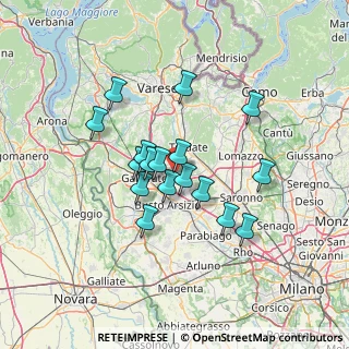 Mappa Via Luigi Einaudi, 21054 Fagnano Olona VA, Italia (10.93941)