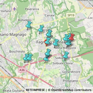 Mappa Via Luigi Einaudi, 21054 Fagnano Olona VA, Italia (1.53471)