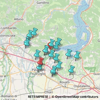 Mappa Via Martiri delle Foibe, 24060 Villongo BG, Italia (6.2285)