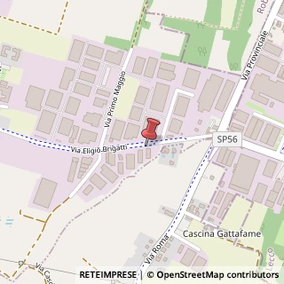 Mappa Via E. Brigatti, 70, 20885 Ronco Briantino, Milano (Lombardia)