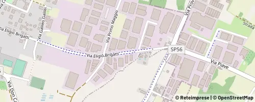 Mappa Ronco Briantino