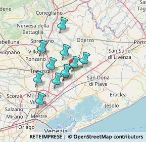 Mappa Via San Pietro Novello, 31050 Monastier di Treviso TV, Italia (10.48636)