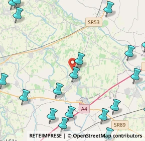 Mappa Via San Pietro Novello, 31050 Monastier di Treviso TV, Italia (6.5645)