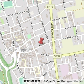 Mappa Via Giorgetti, 9, 21050 Gorla Maggiore, Varese (Lombardia)