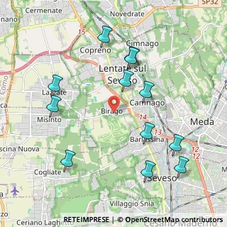 Mappa Via Goito, 20823 Lentate sul Seveso MB, Italia (2.2)