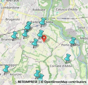 Mappa Via Resegone, 23878 Verderio superiore LC, Italia (2.30417)