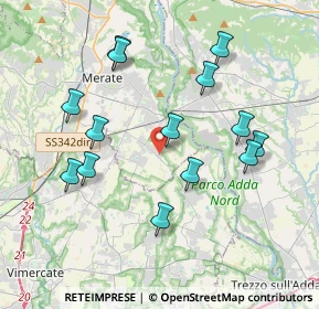 Mappa Via Resegone, 23878 Verderio superiore , 23878 Verderio superiore (3.83929)