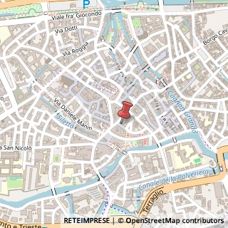 Mappa Piazza Sant'Andrea, 5d, 31100 Treviso, Treviso (Veneto)