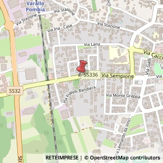 Mappa Via Sempione,  48, 28040 Varallo Pombia, Novara (Piemonte)