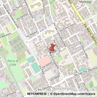 Mappa Via Onorevole Giovanni Gasparoli,  73, 21052 Cassano Magnago, Varese (Lombardia)
