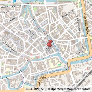 Mappa Piazza del Quartiere Latino, 11, 31100 Treviso, Treviso (Veneto)