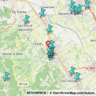 Mappa Via Silvio Pellico, 36034 Malo VI, Italia (2.55)