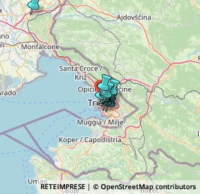 Mappa Via Lionello Stock, 34135 Trieste TS, Italia (8.49455)