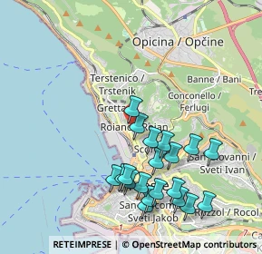 Mappa Via Lionello Stock, 34135 Trieste TS, Italia (2.0355)