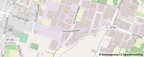 Mappa Ronco Briantino