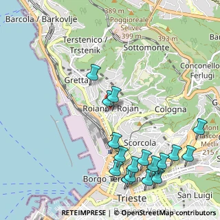 Mappa Via Sant'Ermacora, 34135 Trieste TS, Italia (1.28059)