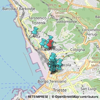 Mappa Via Sant'Ermacora, 34135 Trieste TS, Italia (0.685)