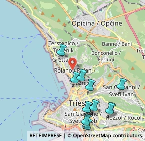 Mappa Via Sant'Ermacora, 34135 Trieste TS, Italia (2.29917)