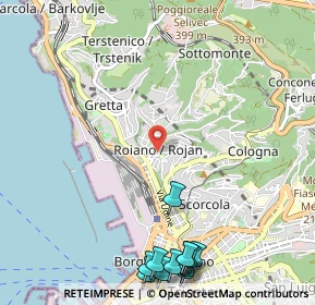 Mappa Via Sant'Ermacora, 34135 Trieste TS, Italia (1.54833)