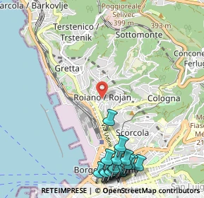 Mappa Via Sant'Ermacora, 34135 Trieste TS, Italia (1.477)