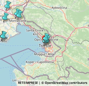 Mappa Via Sant'Ermacora, 34135 Trieste TS, Italia (23.65455)