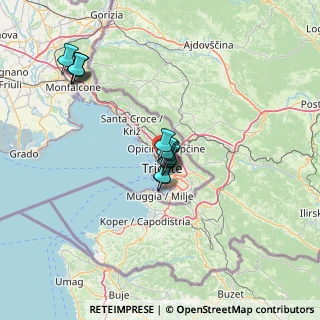 Mappa Via Sant'Ermacora, 34135 Trieste TS, Italia (11.09214)
