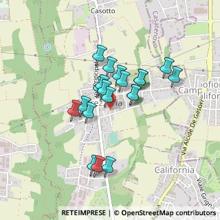 Mappa Via Martin Luther King, 20856 Correzzana MB, Italia (0.3465)