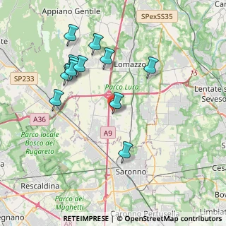 Mappa Via Magistri Comacini, 22078 Turate CO, Italia (3.9)
