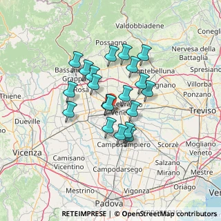 Mappa Via Monte Bianco, 35018 San Martino di Lupari PD, Italia (10.511)