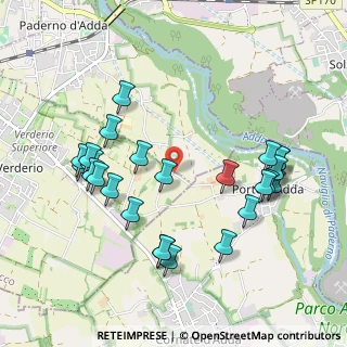 Mappa Via per Porto D'Adda, 23878 Verderio superiore LC, Italia (1.04231)