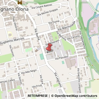 Mappa Via Don Luigi Sturzo, 7, 21054 Fagnano Olona, Varese (Lombardia)